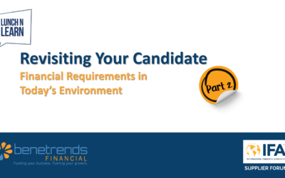 Revisiting Your Candidates Financial Requirements in Today’s Environment