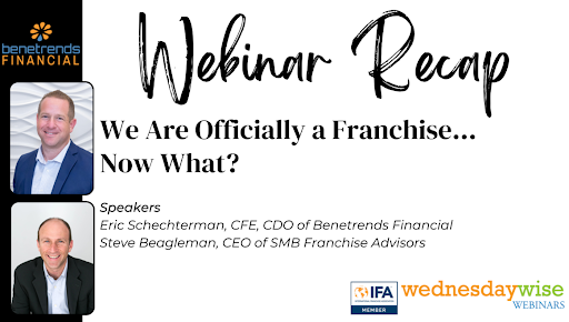 IFA Supplier Forum Webinar – We are Officially a Franchise…Now What?