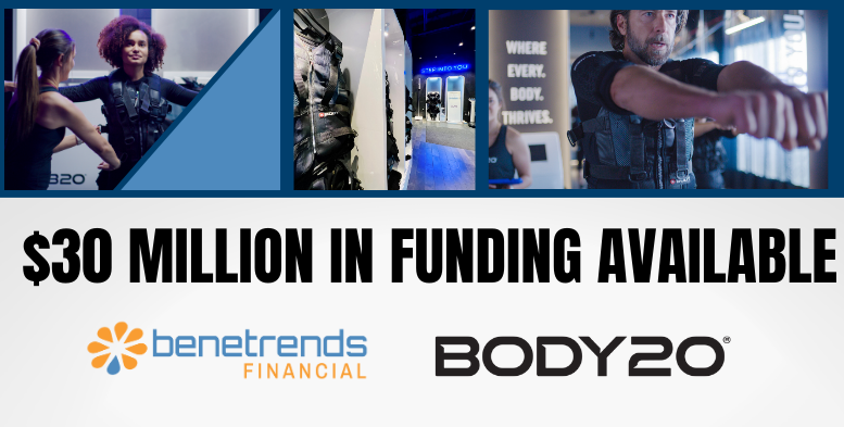 Benetrends Announces $30 Million Franchise Fund for BODY20 Partnership