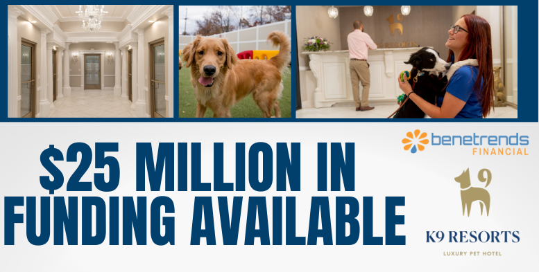 Benetrends Announces $25 Million Franchise Fund for K9 Resorts