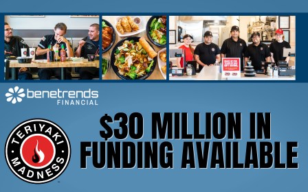 Benetrends Announces $30 Million Proprietary Funding Program for Teriyaki Madness
